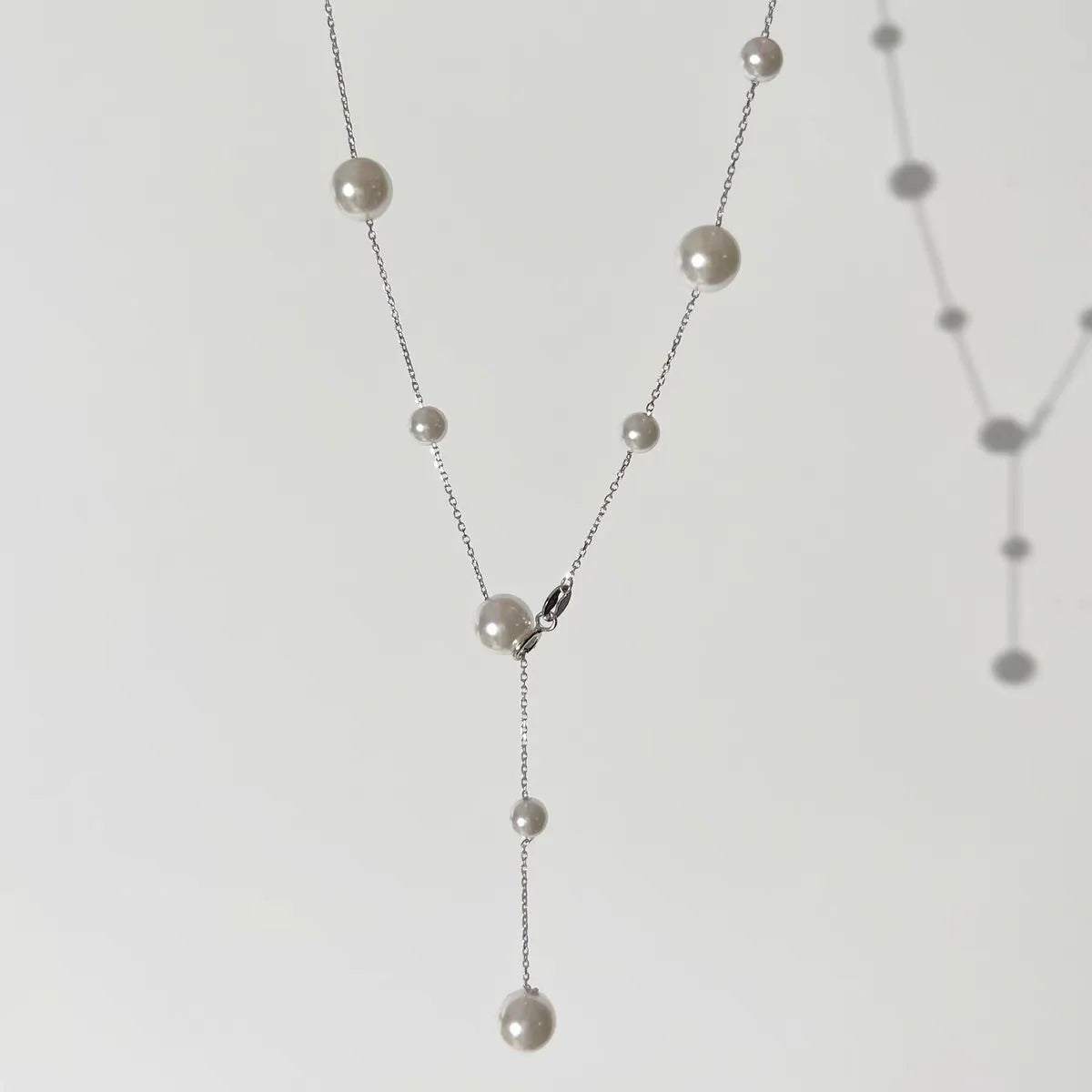 Pearl Mother-of-Pearl Butterfly Necklace