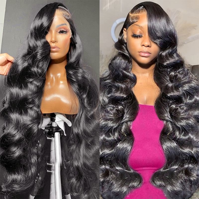 Wig Human Hair Body Wave Lace Front Wigs Wholesale Glueless Hd Lace Frontal Wigs For Black Women