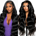 28 Inch Body Wave Human Hair Wig 13x6 HD Lace Frontal Glueless Wigs