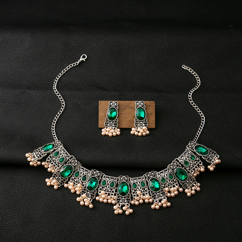 Vintage Emerald Earrings