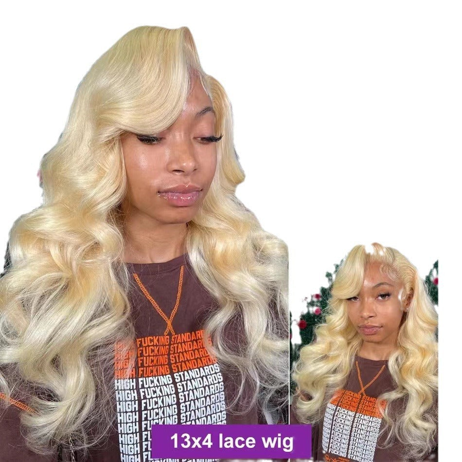Womens Piano-Color Long Curly Hair Wigs With Big Waves In Synthetic Fiber